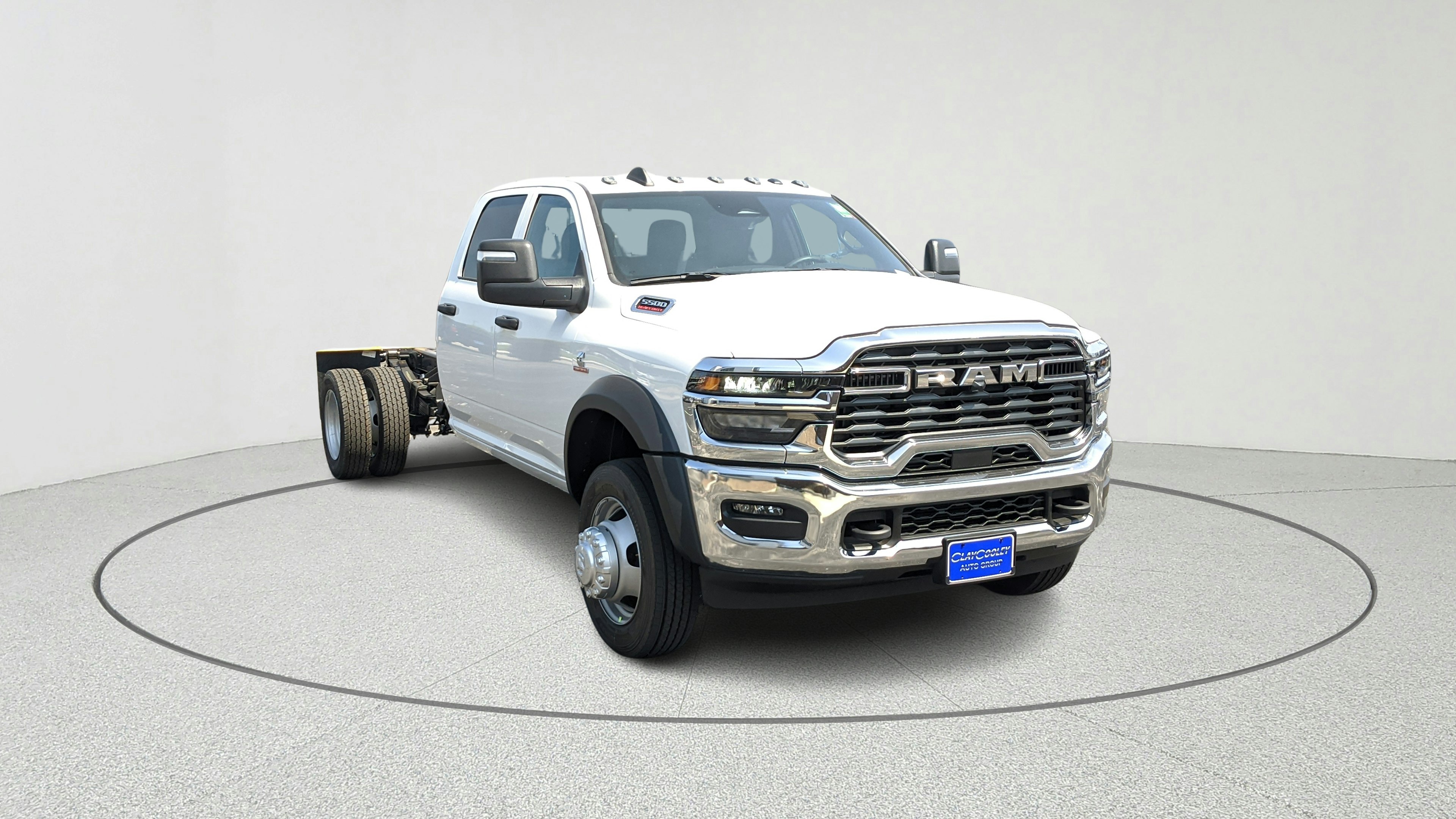 New Bright White Clearcoat 2025 RAM 5500 Chassis Cab Tradesman for